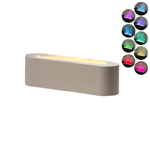 RGB Flame Aroma Diffuser Humidifier Ultrasonic LED