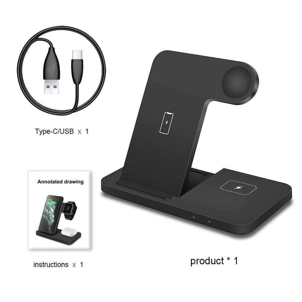 Wireless 3-in-1 Charging Station