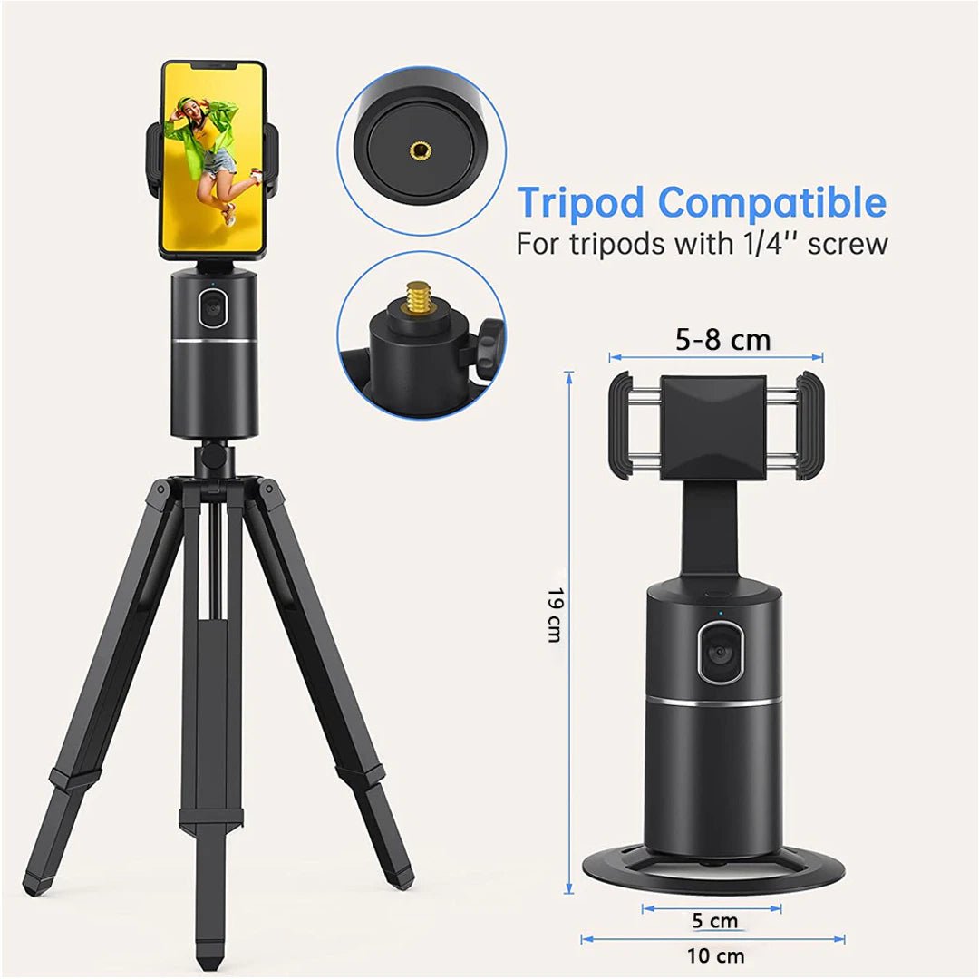 Face-Tracking Rotation Tripod