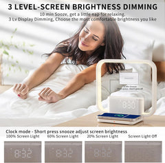 Bedside Lamps, Sunrise Alarm Clock for Heavy Sleepers, Table Lamp