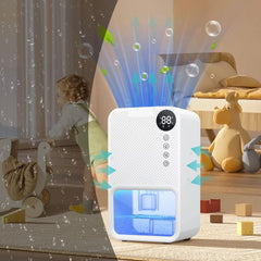 Compact 40 oz Portable Dehumidifier with Digital Display & Auto-Off for 500 sq. ft.