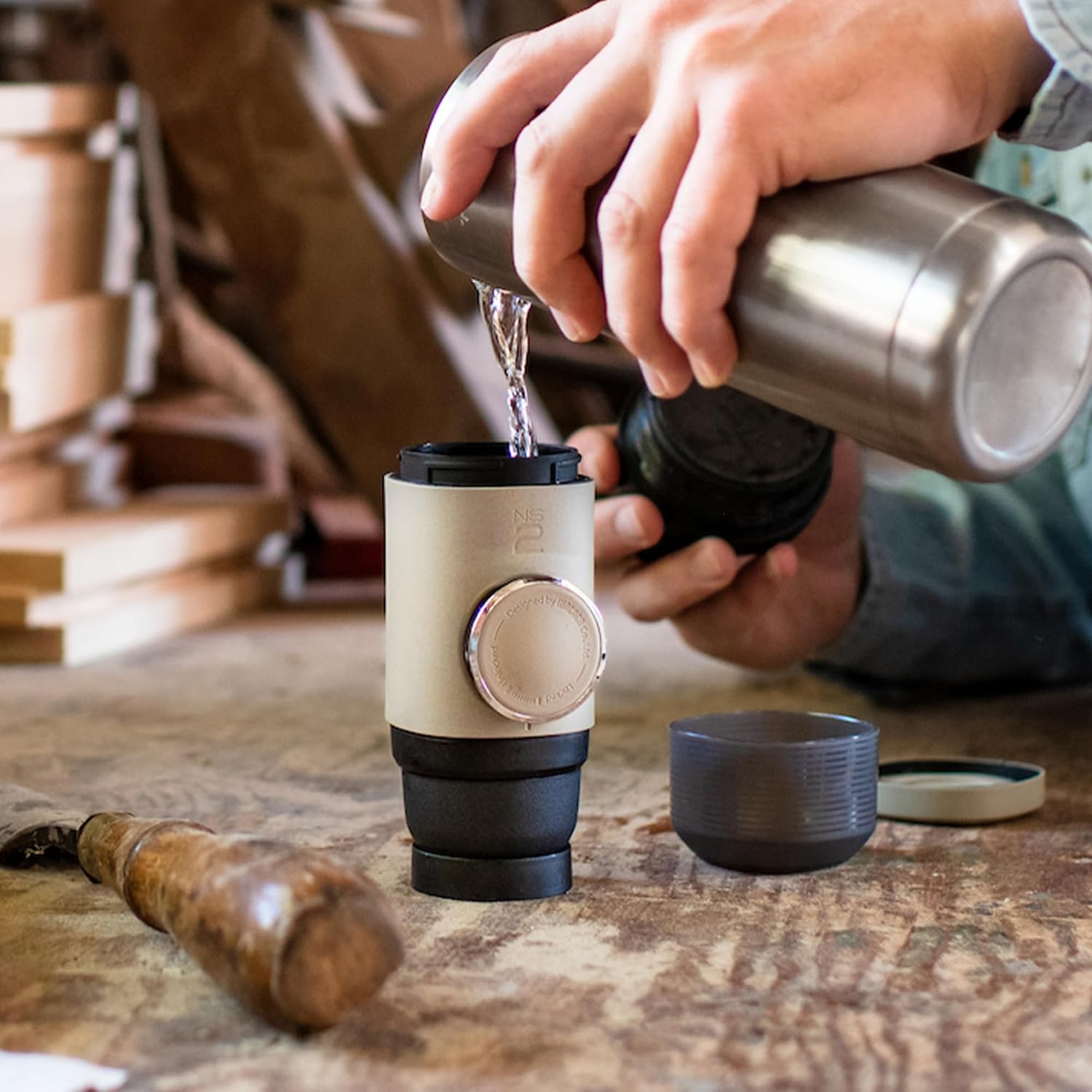 Portable Espresso Maker Compatible Manually Operated