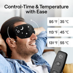 Cordless Heated Eye Mask for Dry Eyes