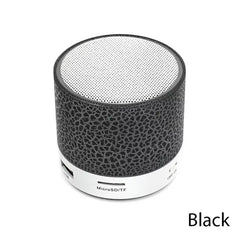 Bluetooth Mini Speaker LED Subwoofer TF Card USB Portable MP3