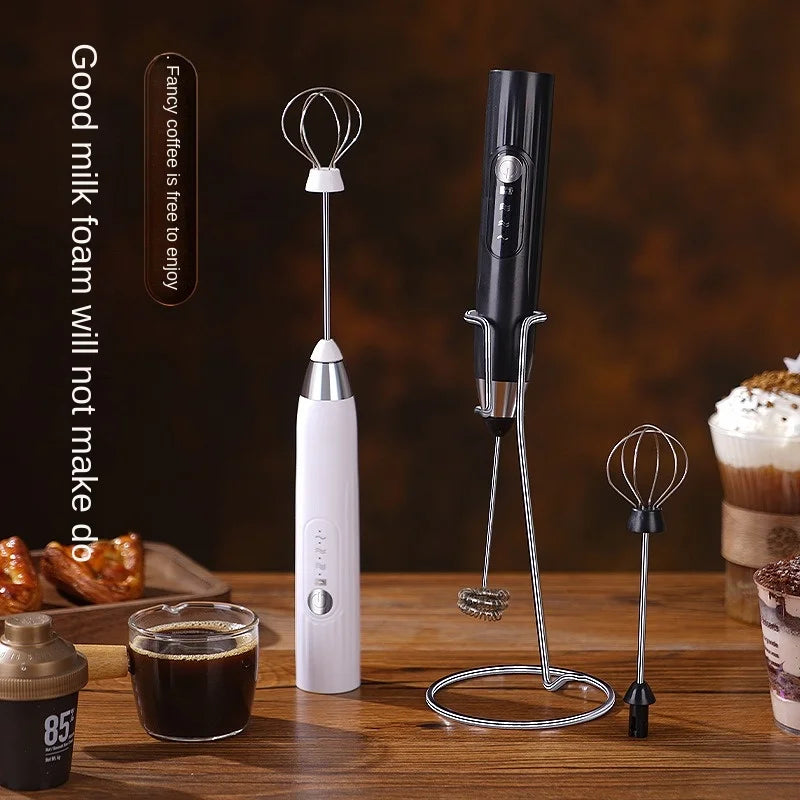 USB Rechargeable 2-in-1 Electric Egg Beater & Mini Blender