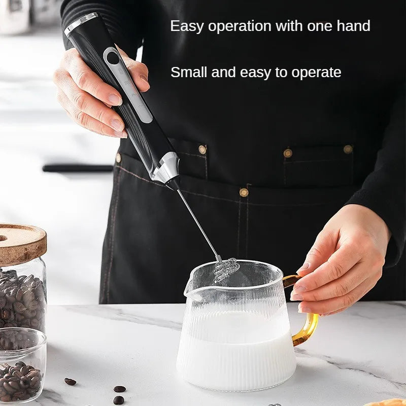 USB Rechargeable 2-in-1 Electric Egg Beater & Mini Blender