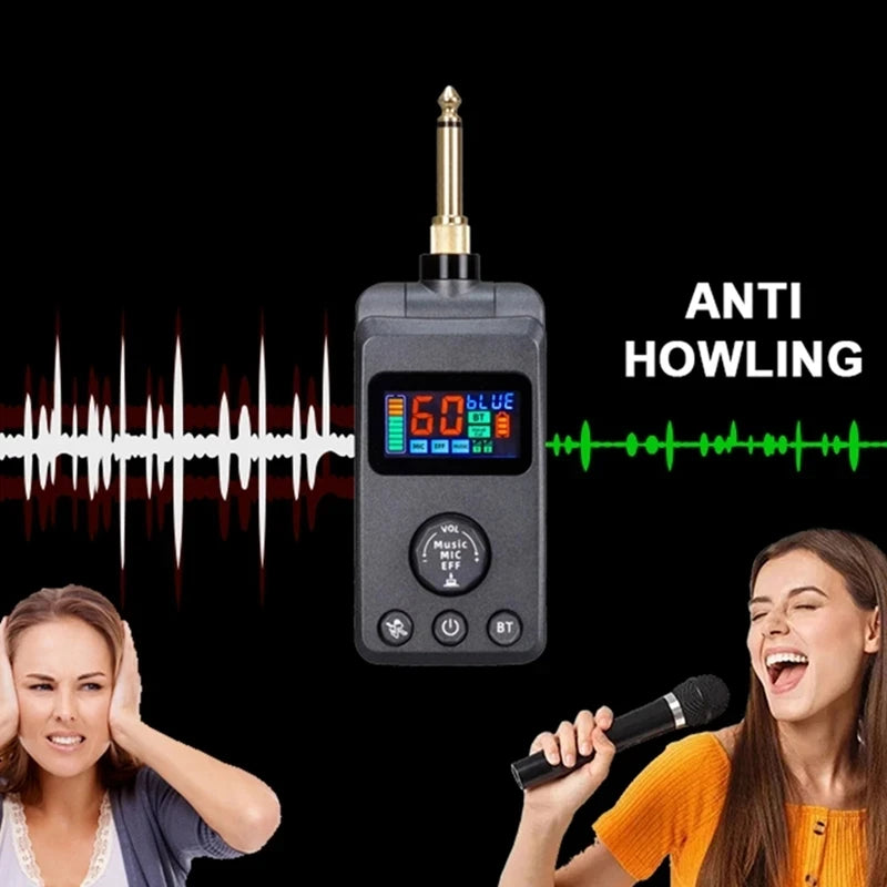 Wireless Bluetooth Microphone Adjusted Echo Cancellation DSP Microphone