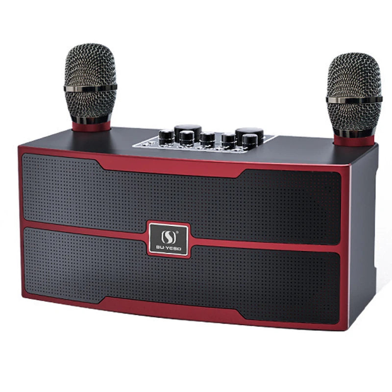 120W Wireless Portable Microphone Bluetooth Speaker | Karaoke Subwoofer Boombox