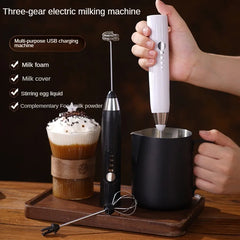 USB Rechargeable 2-in-1 Electric Egg Beater & Mini Blender