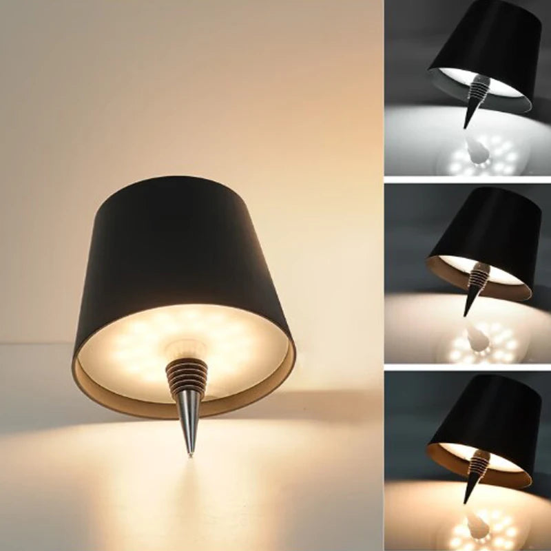 Wireless Bottle Table Lamp