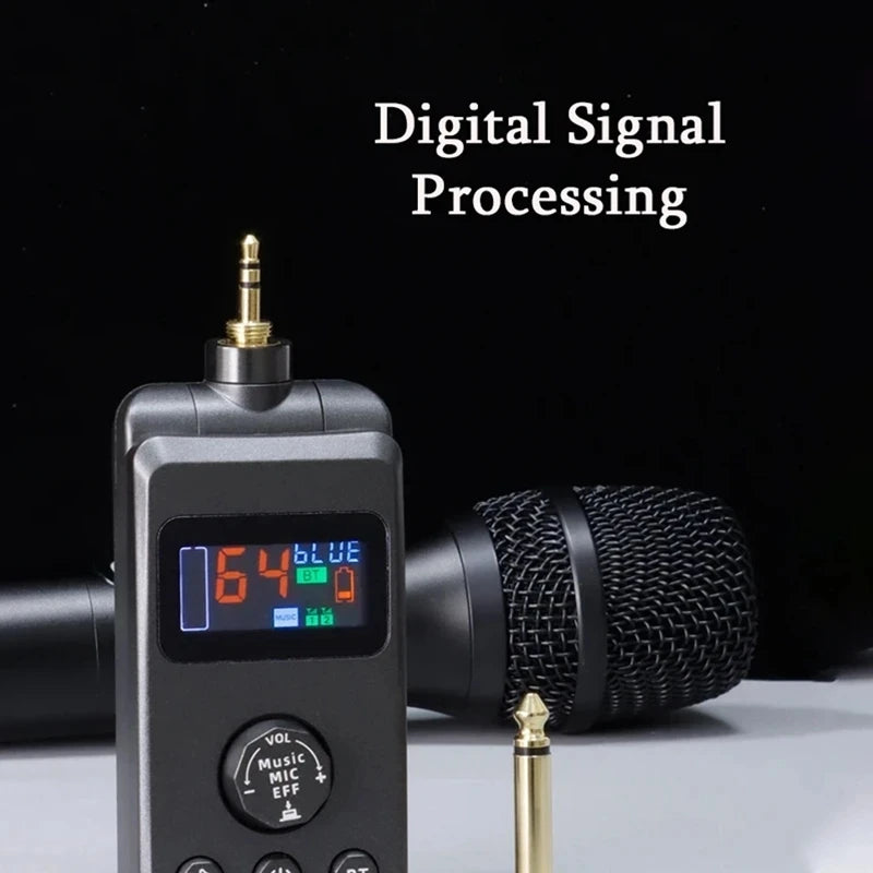 Wireless Bluetooth Microphone Adjusted Echo Cancellation DSP Microphone