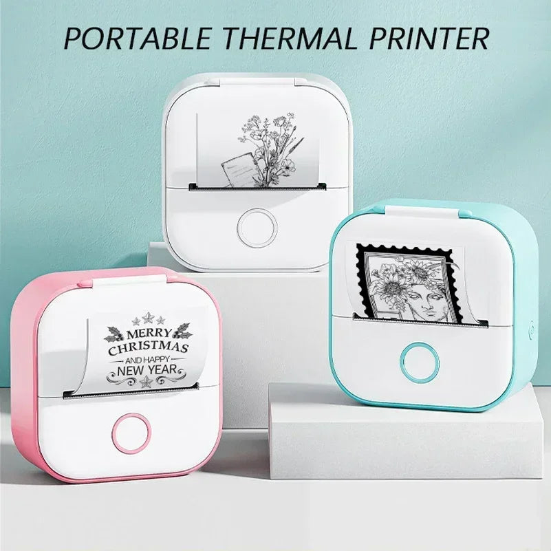  Mini Thermal Label Printer