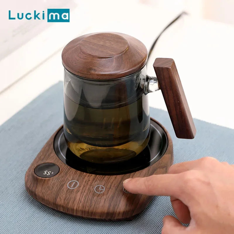 Electric Beverage Heating Plate 200W Smart Milk Tea Coffee Cup Mug Warmer