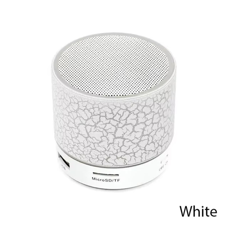 Bluetooth Mini Speaker LED Subwoofer TF Card USB Portable MP3