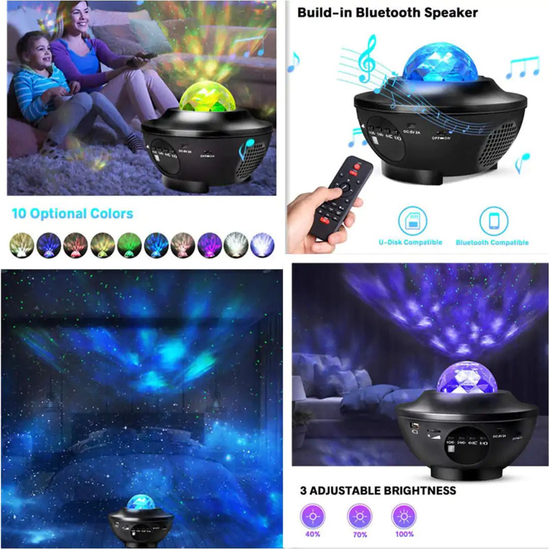 Galaxy Projector Night Light