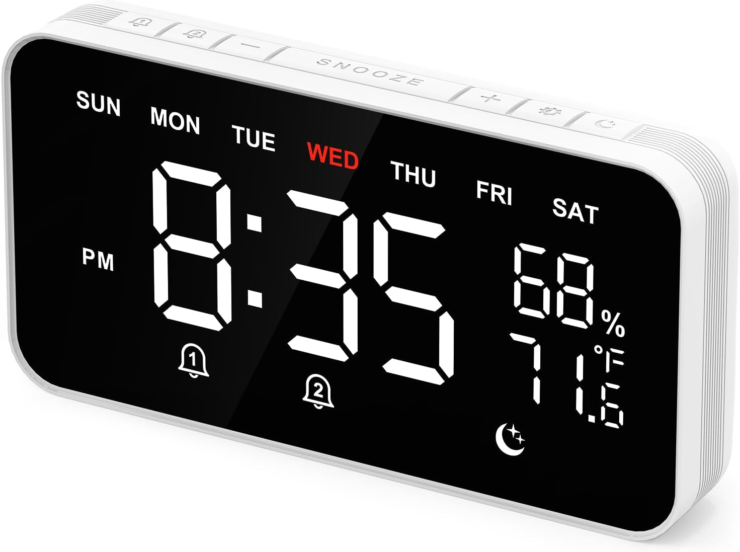 Digital Alarm Clocks, Loud Alarm Clock for Heavy Sleepers