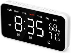 Digital Alarm Clocks, Loud Alarm Clock for Heavy Sleepers