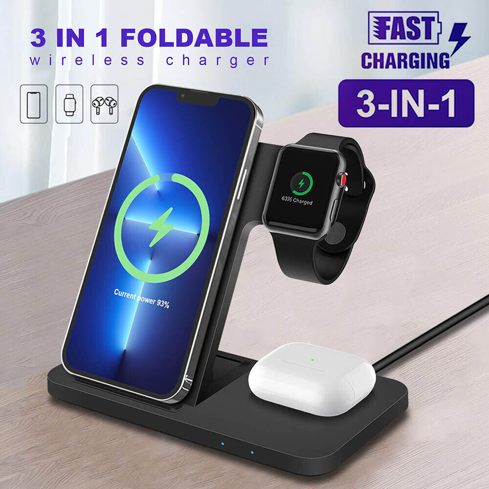 Wireless 3-in-1 Charging Station