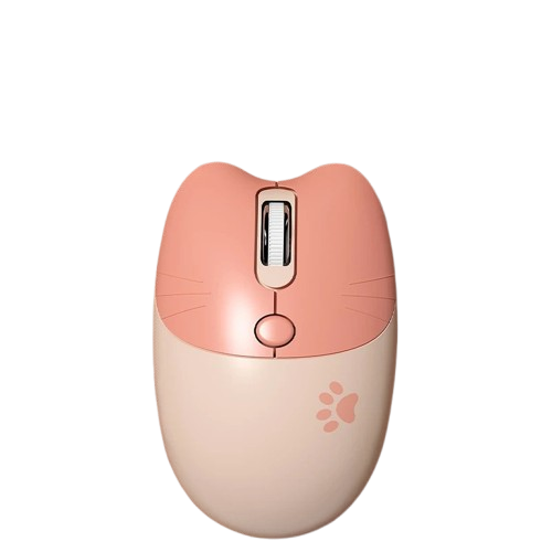 Cute Cat Wireless Mouse 2.4G USB for PC/Laptop/Computer