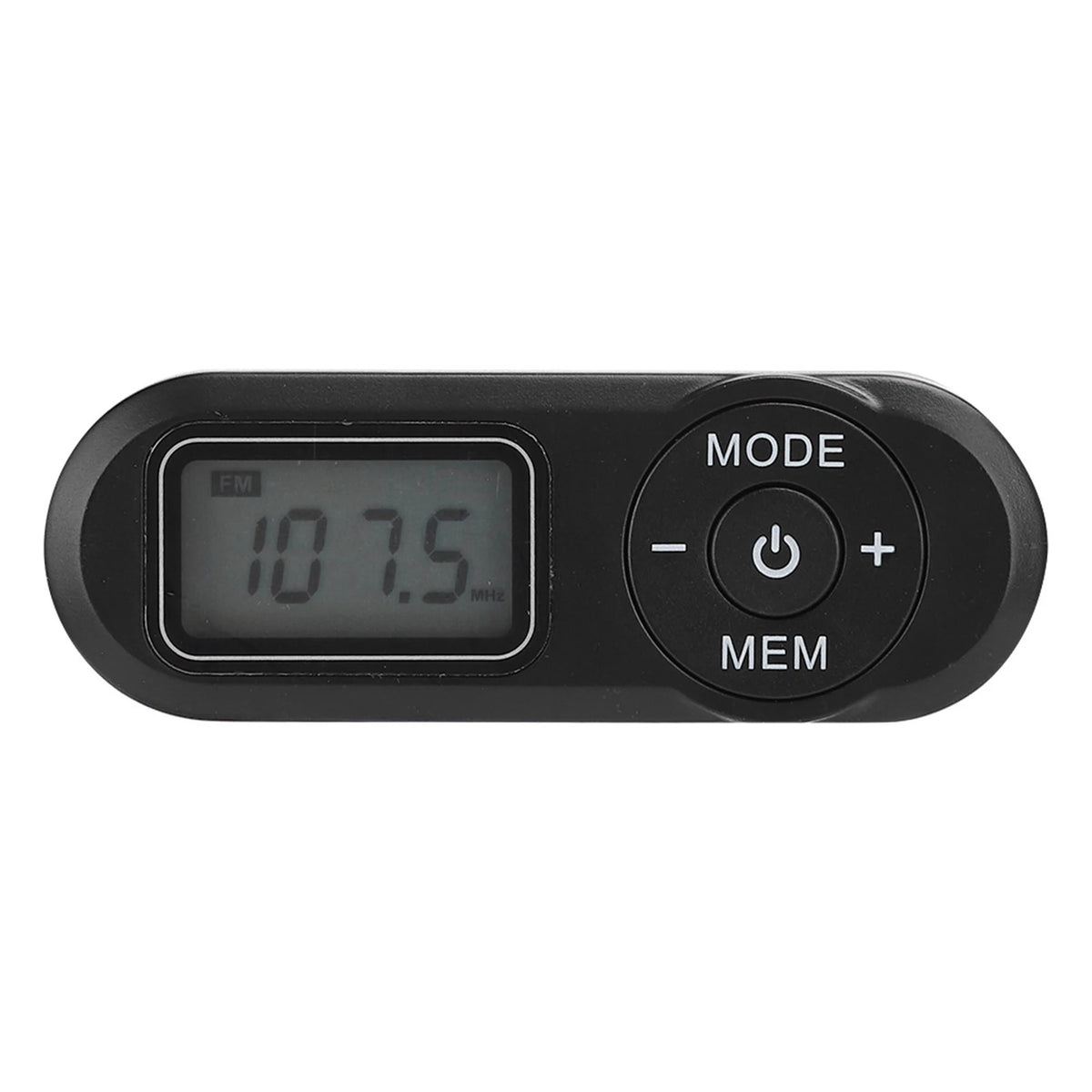 DSP Mini FM Radio MP3 Player 1.1'' LCD with Earphones Black